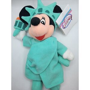 Disney Plush: Minnie Mouse as the Statue of Liberty